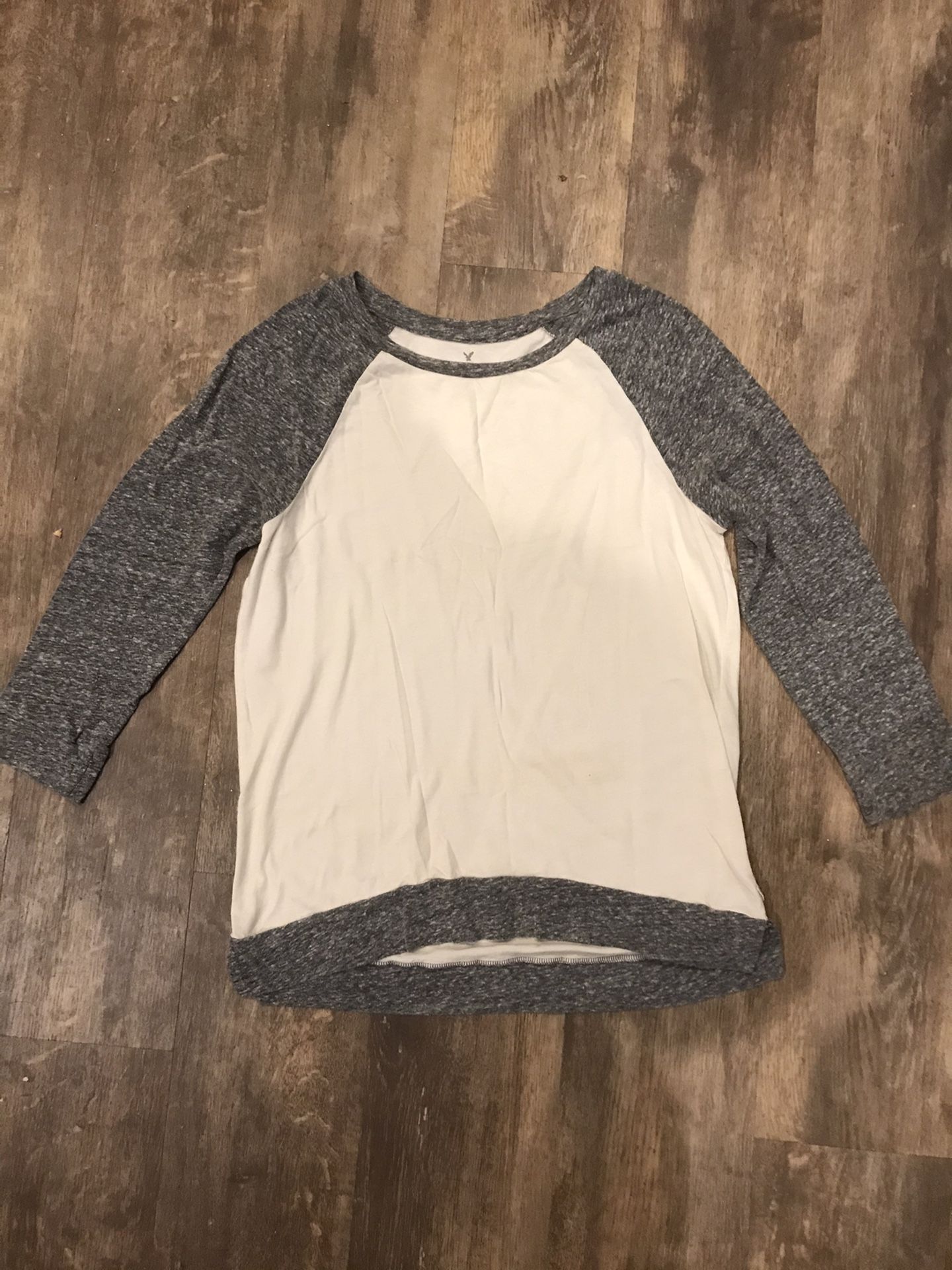 American Eagle Baseball Tee 3/4 Sleeves