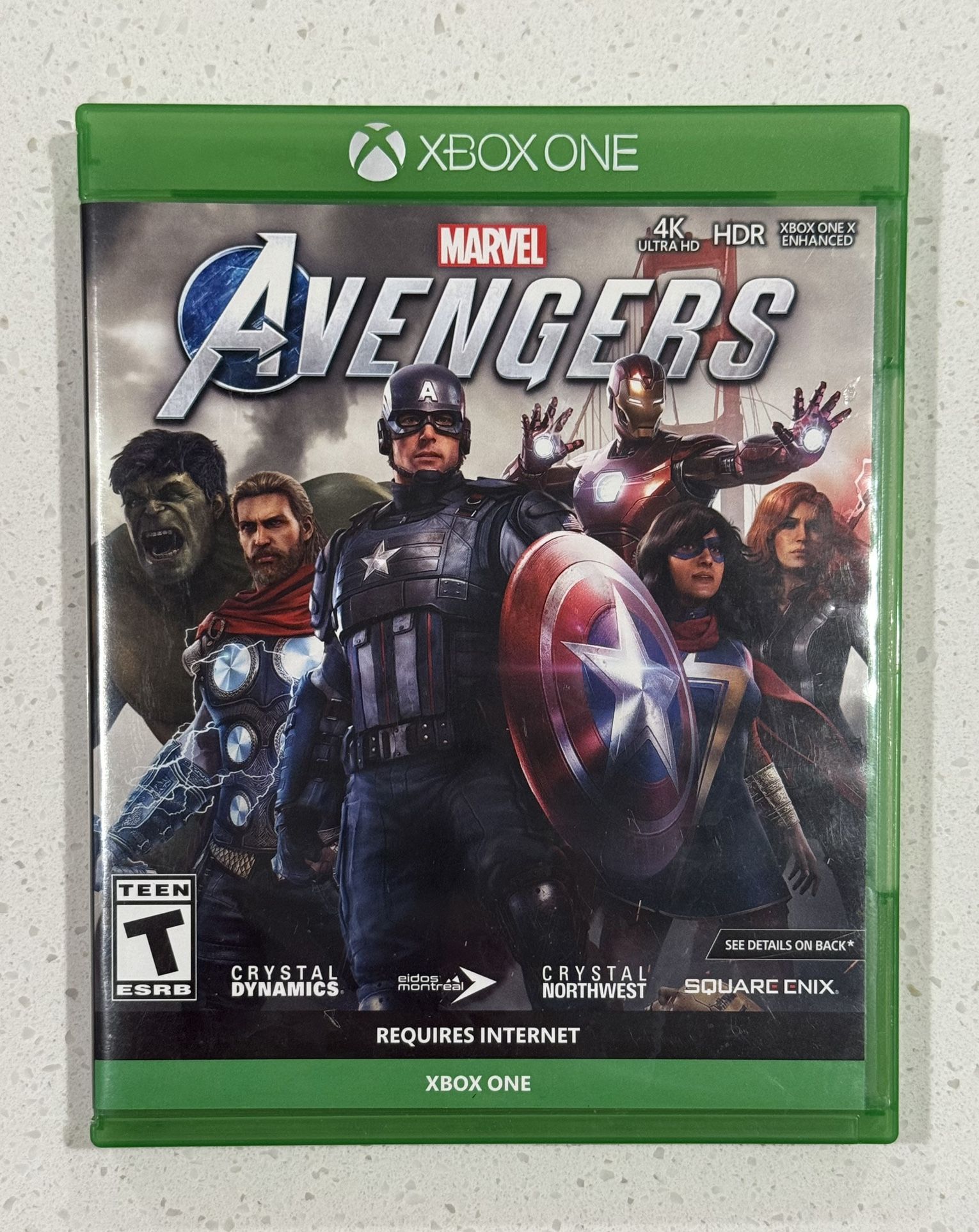 Microsoft Xbox One Marvel Avengers  - In Case - Very Good Condition