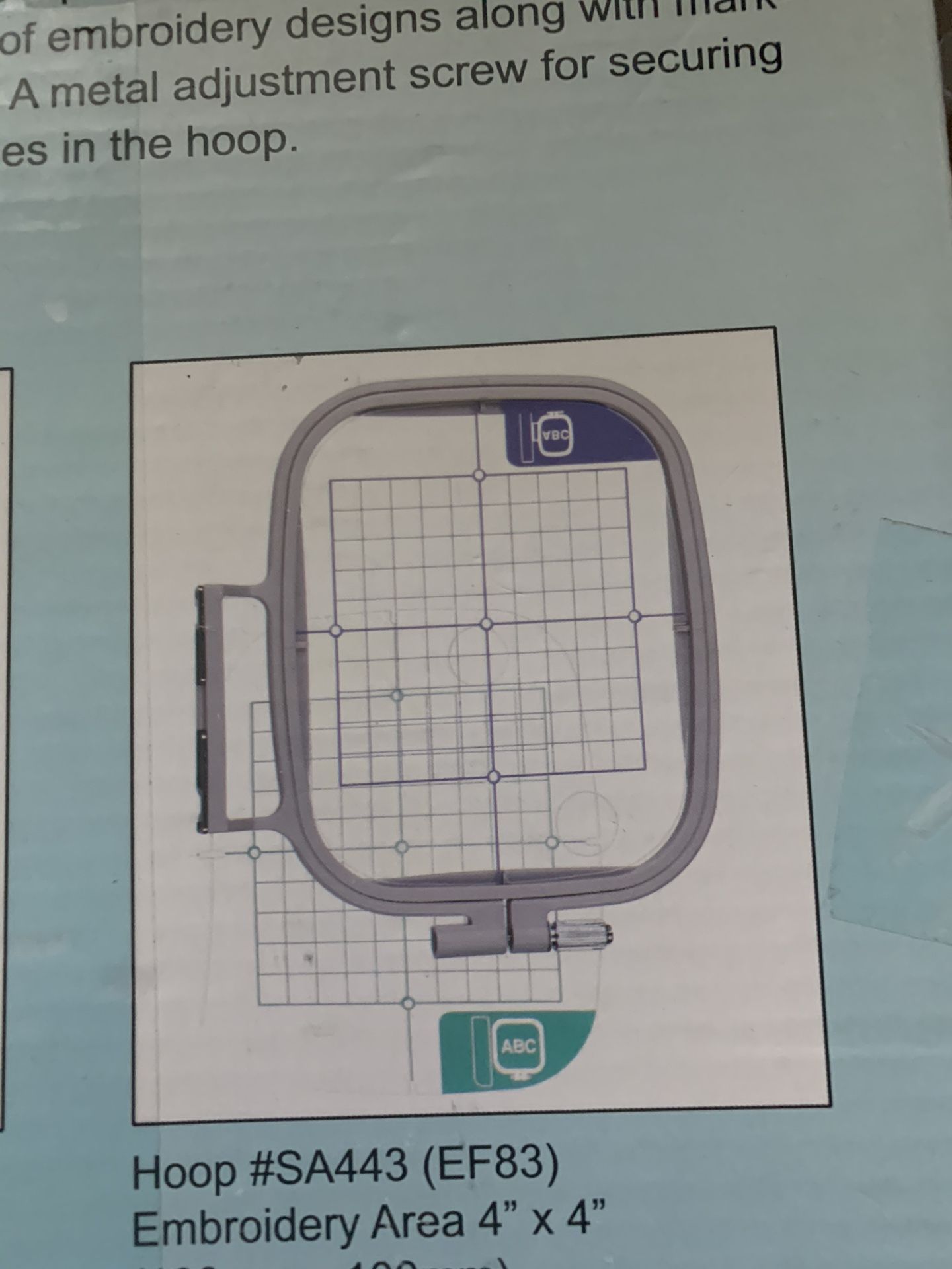 Hoop Set 4 Pc New