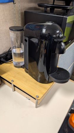 Nespresso Vertuo by Breville with Bamboo Pod Storage Drawer