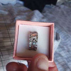 BRAND NEW GOOD LUCK SILVER RING & SIZE 7-7.5......😁😊😍