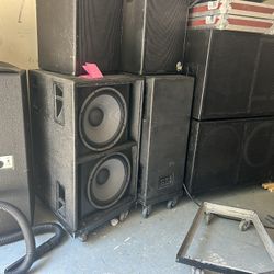 EAW Double 18" Empty Subwoofer Box