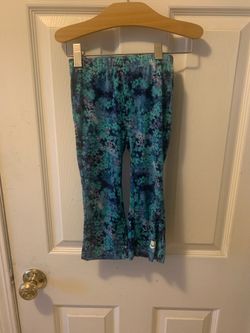 Nike Girls’ Floral Athletic Pants – Size 2M