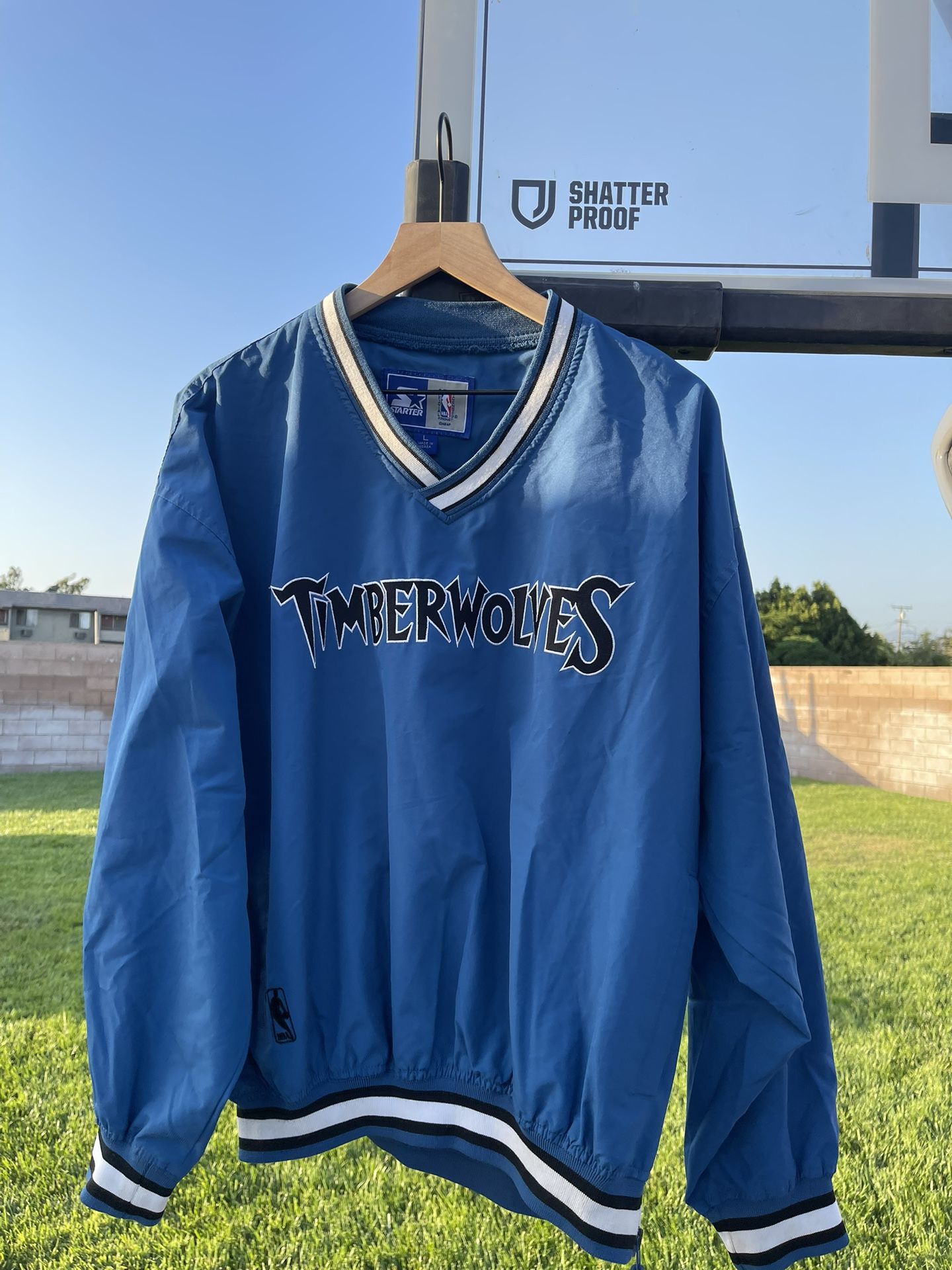 Starter Minnesota Timberwolves Fleece Sweater - Vintage