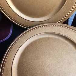 13" Deco  Charger Plates