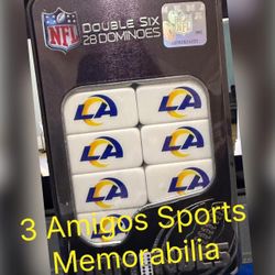 LOS ANGELES RAMS DOMINOES
