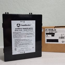 Southwire 40100-001 Automatic Transfer Switch 50A