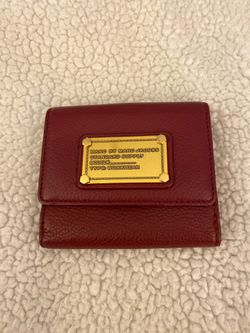 Marc by Marc Jacobs wallet in cranberry