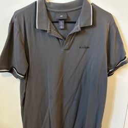 Grey Polo Tee Shirt