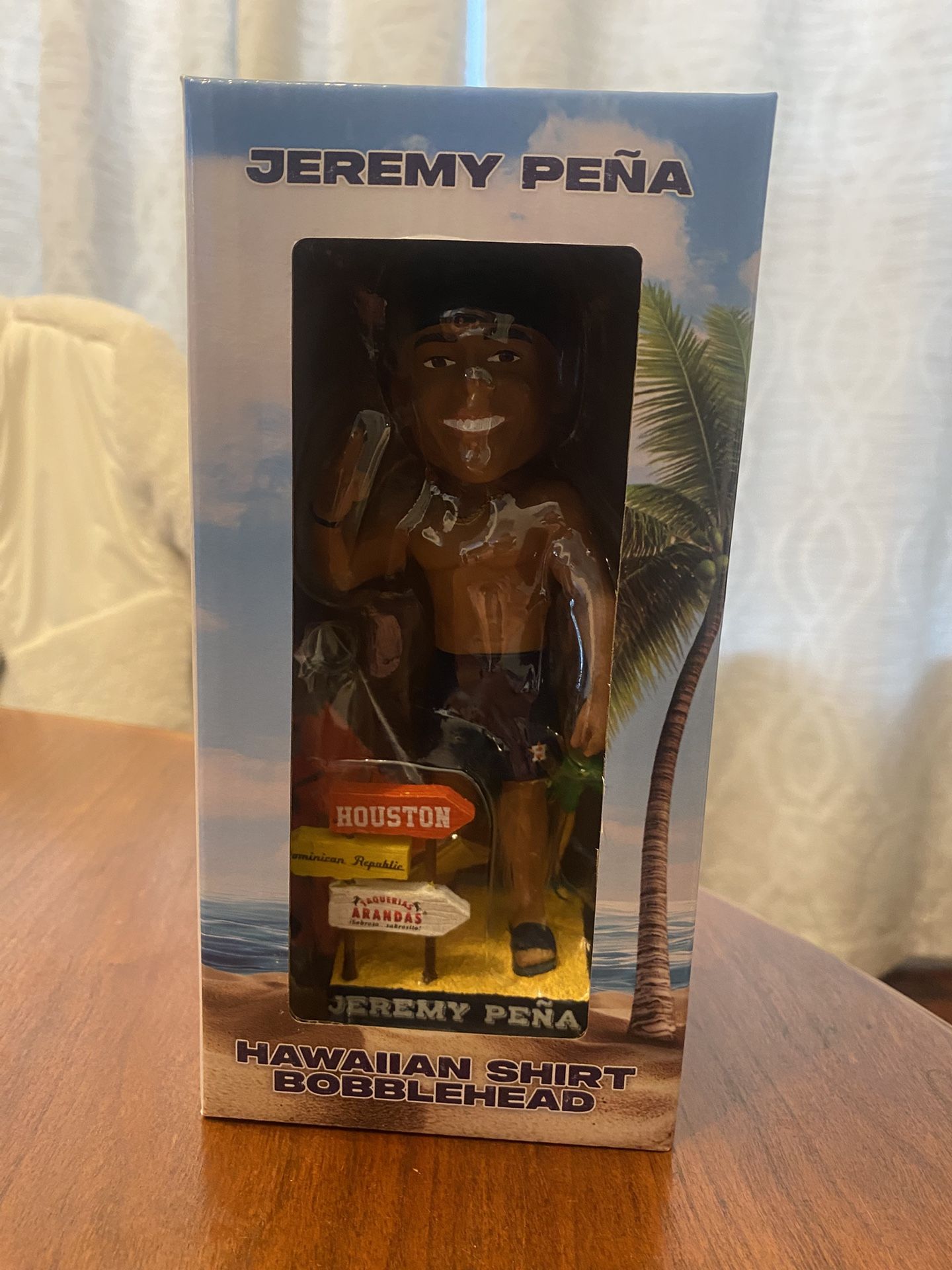 Houston Astros Jeremy Peña Hawaiian Shirt Bobblehead
