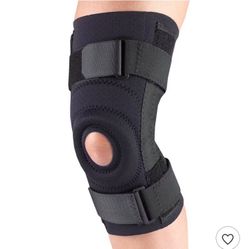 Neoprene Knee Stabilizer with Spiral Stays, Patella Support for Men and Women