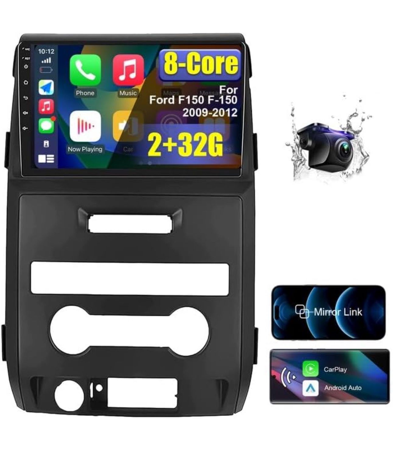 Ford F150 Touchscreen Stereo CarPlay & Android Auto