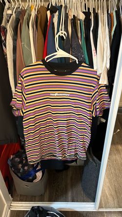 The Hundreds Mens Striped T Shirt Large