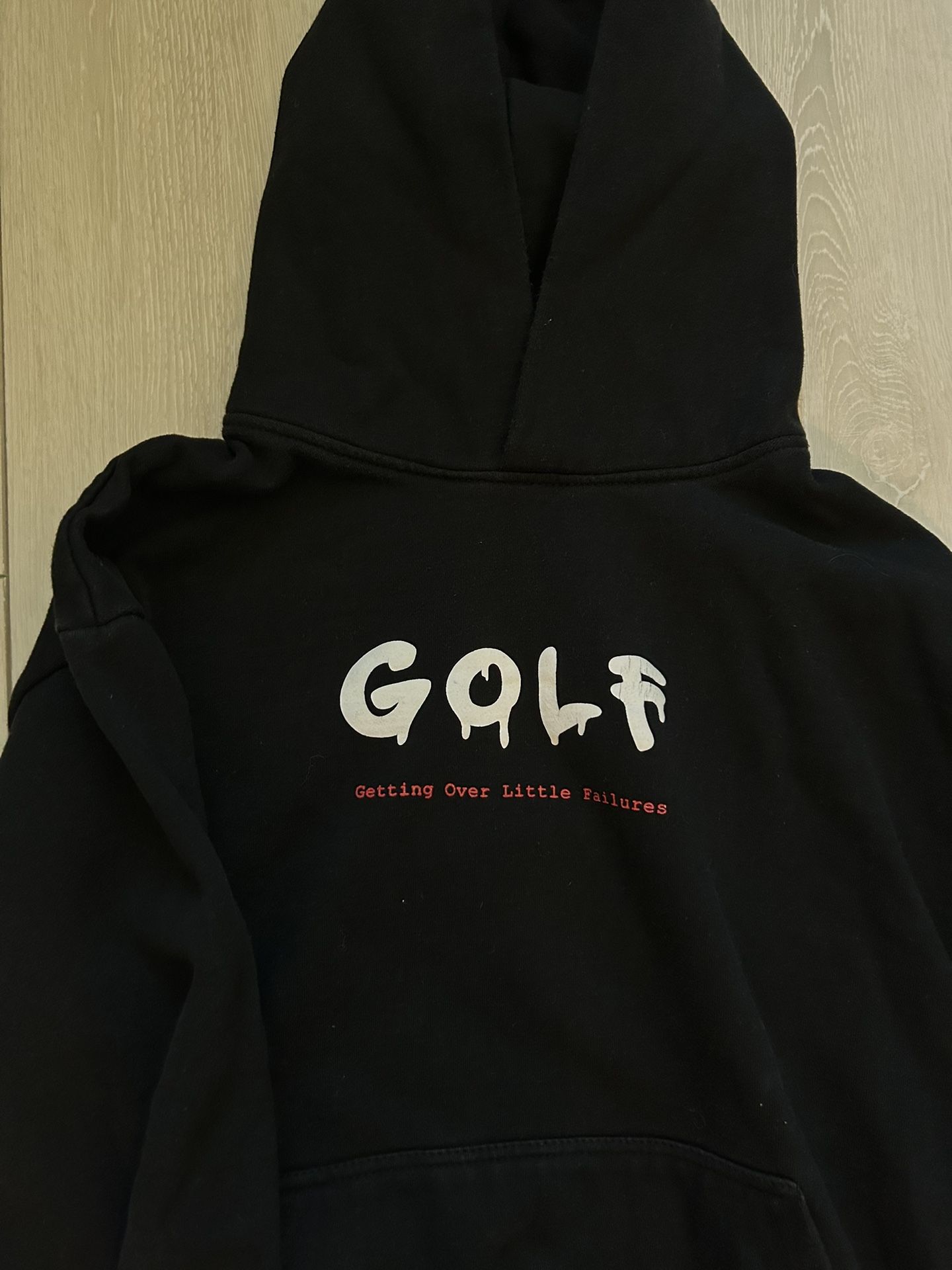 Large Black Golf Hoodie