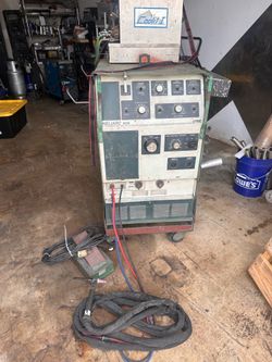 Heliarc 306 L-Tex welding  25-“ torch  Water cooler  Tig  -aluminum,steel , stainless and stick  Working pedal