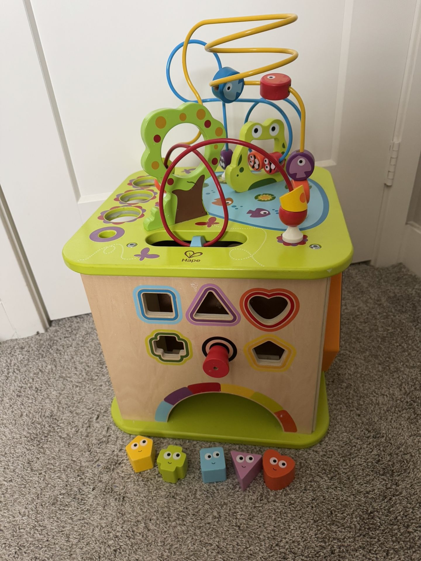 Hape Wooden Activities Cube