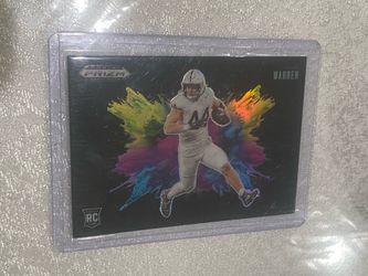 2025 Prizm Draft Picks Tyler Warren Color Blast