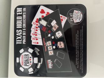 World Series of Poker  Hold ‘em Poker Set & Collector’s Tin