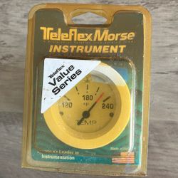 2 Inch White Temperature Gauge For Boat