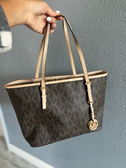 MK monogram bag + wallets