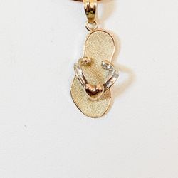 14kt Dije De Oro Solido 🩴❤️