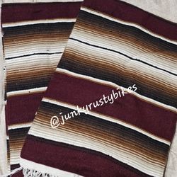 New 5x7 Serape Sarape Zarape Mexican Blanket