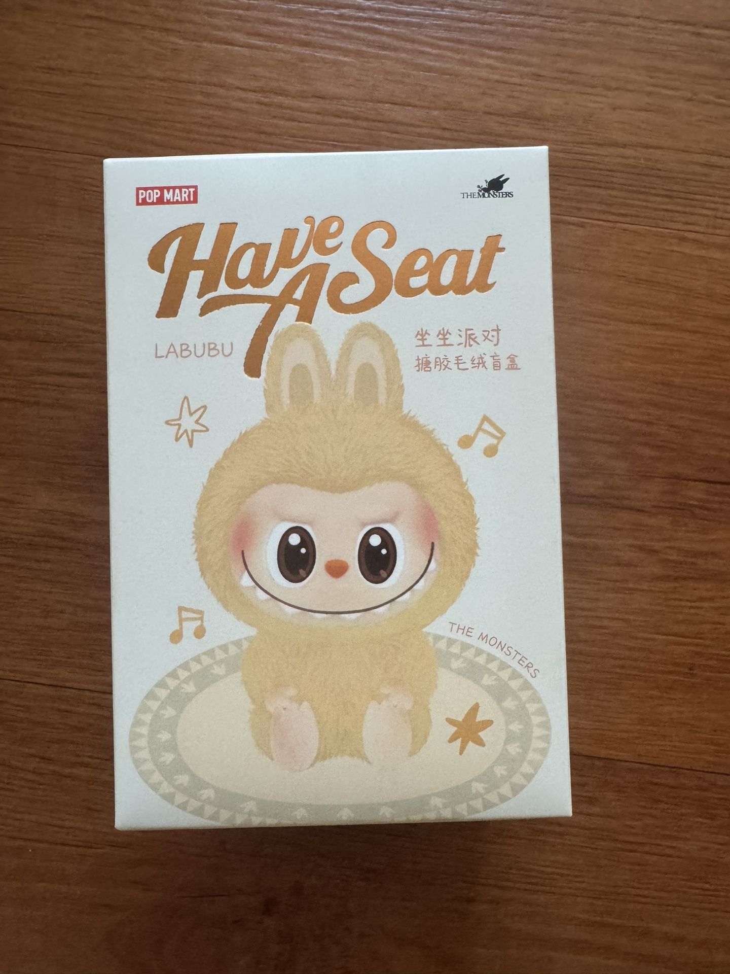 USA- 100%Authentic popmart Labubu Monsters Have A Seat Vinyl SEALED Blind box