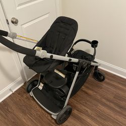 Sitting Double Stroller, Iron