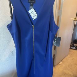 Blue dress New