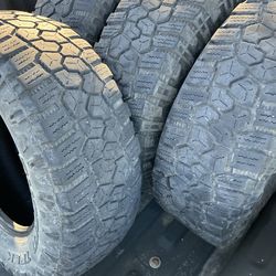 4 Cooper rugged  tires
