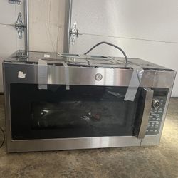 GE Microwave. Hard Install. Above Oven.