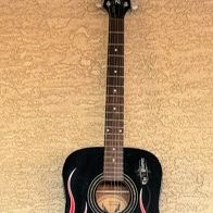 Acoustic Guitar Dean Musical Instruments With Gig Bag