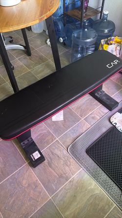 Cap flat bench