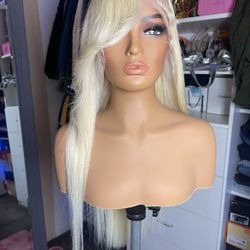 28 inch 613 13x6 transparent frontal 200% density