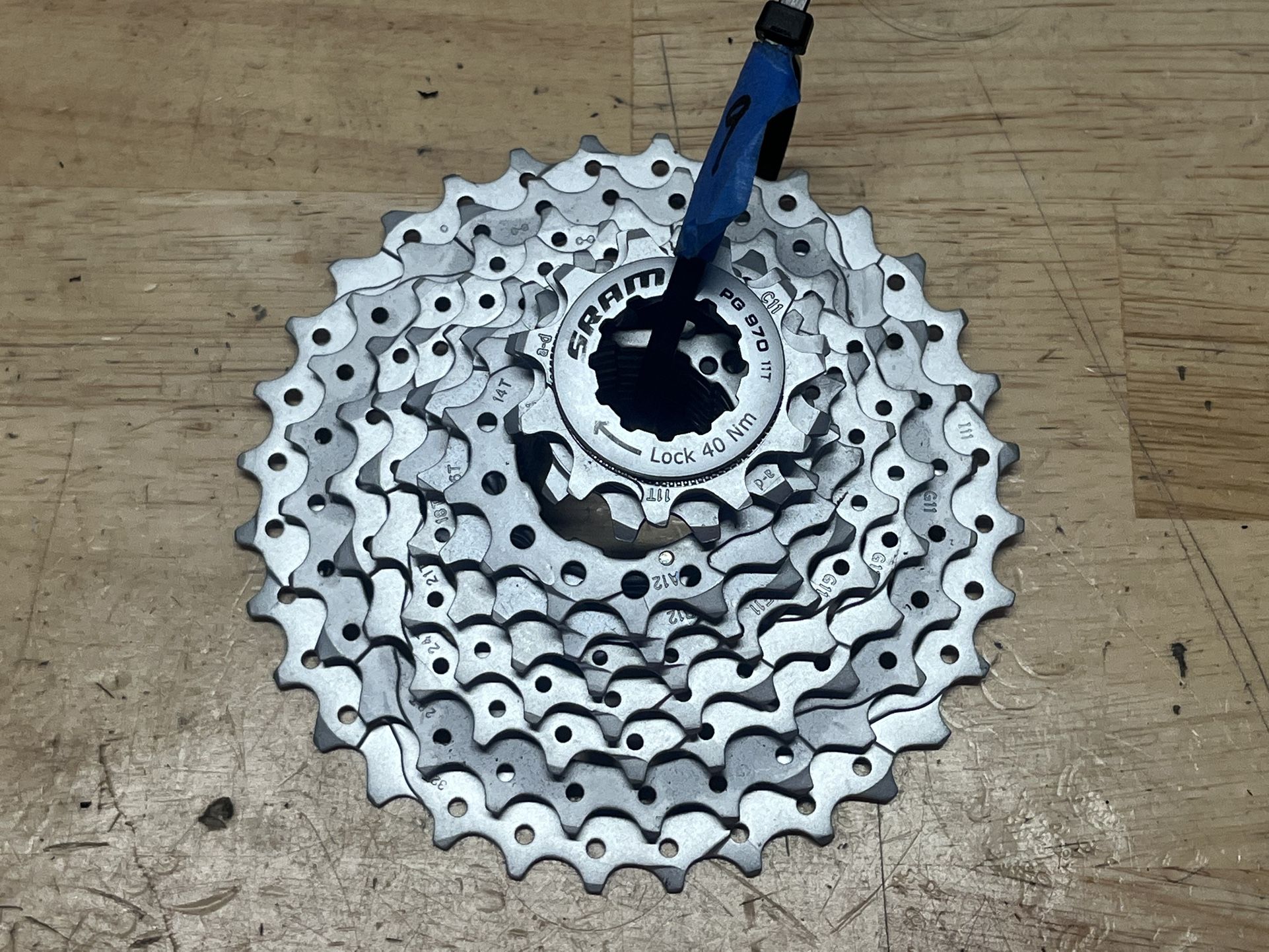 SRAM 9 Speed Cassette 11-32 New