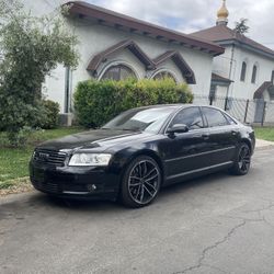 2005 Audi A8  Quattro FOR REPAIR OR PARTS