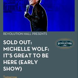 Michelle Wolf Tickets