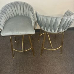 2 Pc Bar Chairs 