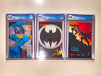 Batman: The Dark Knight Returns #2, #3, & #4 • CGC 9.8 White Pages