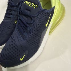 Nike Air Max 270 Obsidian Volt Women's Shoes Sneakers Size 9