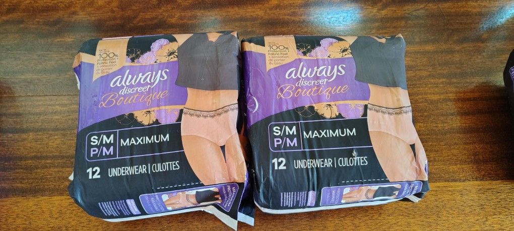 Always Discreet Adult Underwear