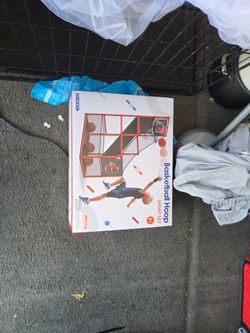 Basketball hoop arcade game set new