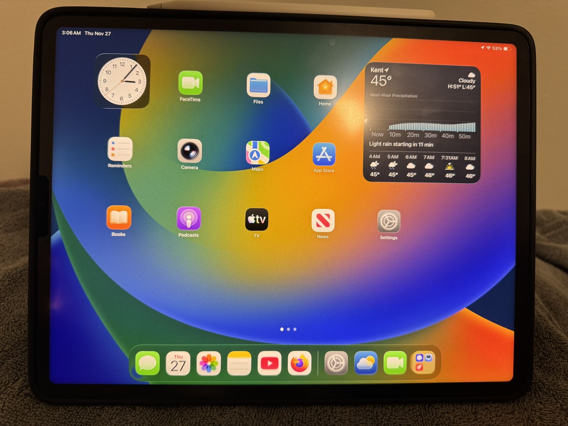 [Like-New, Unlocked] M2 iPad Pro, 6th Gen, 12.9”, Wifi+5G, With Apple Pencil 2 + Charger