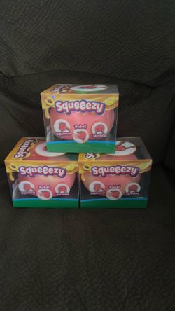 Peach squishy squeezy