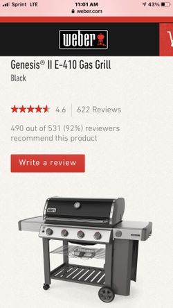 Weber Grill Genesis ll E-410 New