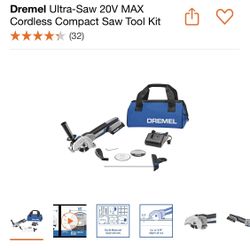 20v Dremel Ultra-Saw Kit 