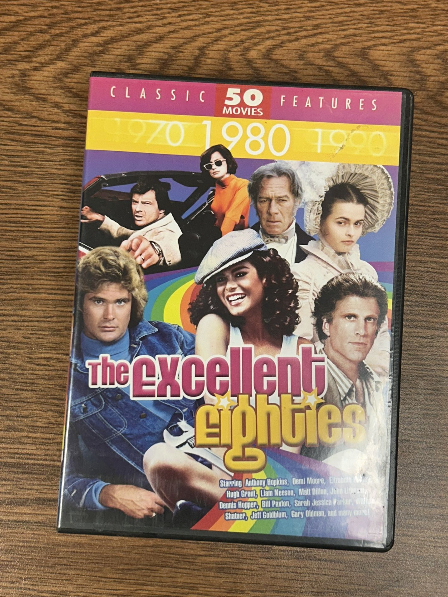 Relive the magic of the 80s with this incredible 12-disc DVD collection featuring 50 classic movies and over 70 hours of entertainment! This compilati