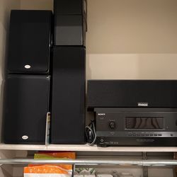 Audio/digital Sound Control Center With Speakers