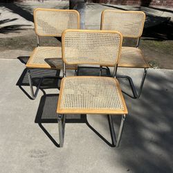 Cesca Cane Chairs 3 Available 