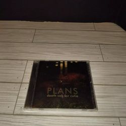 Death Cab for Cutie Plans 2005 Music CD Album Barsuk Records